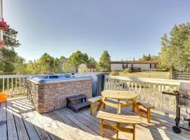 Fairplay Retreat with Private Hot Tub and Fireplace!