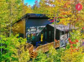 La Sunny-Haus de Portneuf / 25 min from Quebec City, chalet de montaña en Pont-Rouge