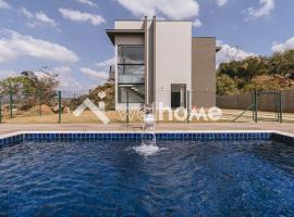 Casa com piscina e churrasqueira com linda vista, hotel en Itupeva