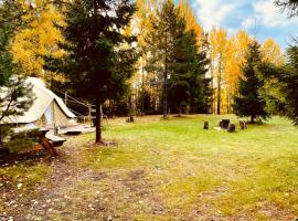 Glamping Höga Kusten – luksusowy namiot 