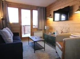Appartement 3 pièces, 6 pers, 45m² - Couv.piscines, prox.pistes et écoles ski, parking, balcon, WiFi - FR-1-405-161