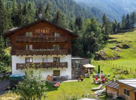 Heimat - Das Natur Resort, hôtel à Prägraten am Großvenediger