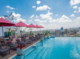 Luxury Skynest with Gym and Pool in Westlands, hotel de luxo em Nairobi