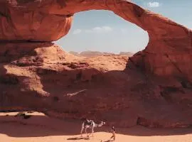wadi rum tha moon