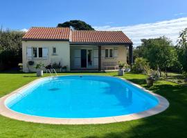 Villa Bleu soleil, hotel v Pornicu