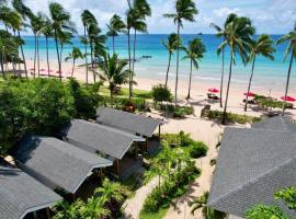 Nacpan Beach Villas, cabaña o casa de campo en El Nido