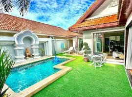 View Talay 2-BR Luxury Villa Private Pool-5 Min To Beach