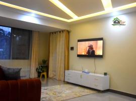Bright cozy APT in the heart of Naguru, hotel with parking in Kampala