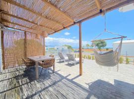Boho Bliss Seaview Detached House, beach rental in Análipsis