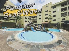 Sea & Wave #1 Coral Bay Apartment, hotel i Pangkor