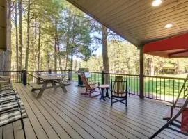 Dog-Friendly Home with Deck on Pinetop Lakes Course!