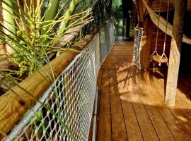 PURA VIDA Lodge Cabane perchée, luxusní stan v destinaci Sainte-Rose