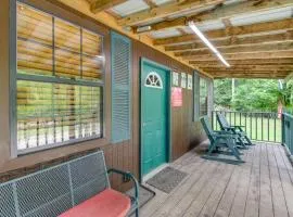 Riverfront Briceville Cabin with Patio and Fire Pit!