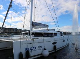 Floatinn Boat-BnB, rumah bot di Geneva