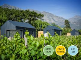 Gite, hotel near Rickety Bridge Winery, Franschhoek