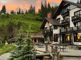 Pensiunea Poiana Izvoarelor，位于瓦特拉多尔内的旅馆