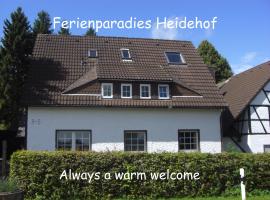 Farm Stay Heidehof, penginapan di ladang di Hellenthal