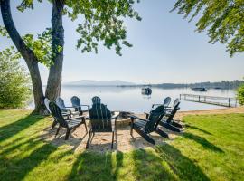 Lakefront Center Ossipee Home with Boat Dock!, hotel in Center Ossipee
