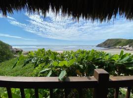 Siete Piedras Beachfront Village, feriebolig i Troncones