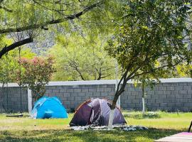 Acampando La huasteca, hotel v destinaci Santa Catarina
