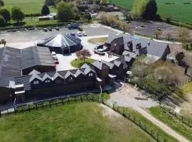 Hanaverian suit with amazing views of stud farm.