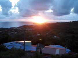 BIENVENUE AU SOLEIL LEVANT assier entrée morne savon ,le lorrain โรงแรมในLe Lorrain