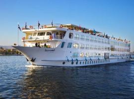 Upper Sky Tours 5 Stars Nile Cruises Sailing From Luxor To Aswan Every Saturday & Monday For 4 Nights - From Aswan Every Wednesday and Friday For Only 3 Nights With All Visits, hotel in East Bank, Luxor