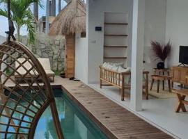2 bed luxury w pool by Melasti Beach, hotel de lux din Uluwatu