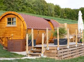 Nuit insolite : tonneau enchanté, appartement in Cormoyeux