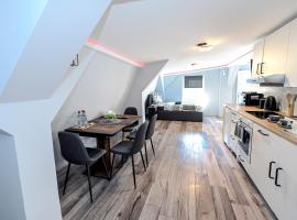 Happy -Apartments, hotell i Magdeburg