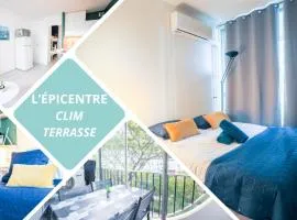 L'Épicentre - Clim - Vu sur port- Terrasse -Plage TOP PROS SERVICES