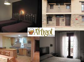 Apartamentos Artigot, hotell i Gea de Albarracín