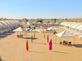 Aroma Desert Safari Camp, viešbutis mieste Sām, netoliese – Desert National Park