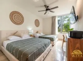 NHOA 309C Lux 1BR Condo Pool View in Aldea Zama