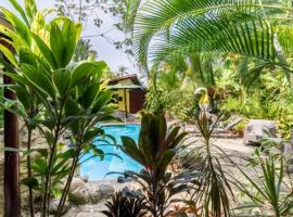 Casa Caribbean Coconut, quarto em acomodação popular em Cahuita
