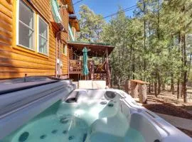 Hot Tub and Decks Sherwood Forest Cabin