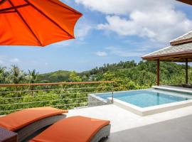 2br Modern Balinese pool & sea view villa #5, hotel v destinaci Chaloklum