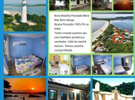 Ilha do Mel Bom Abrigo Quartos Econômicos Nova Brasília: Ilha do Mel'de bir hostel