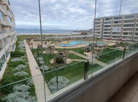 Depto frente al mar en Los Molles, hotel u gradu Los Molles