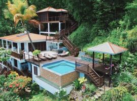Moringa Villa Master Suite, lodge i Soufrière