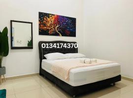 Alyn Home Kluang II Netflix Wifi Coway, viešbutis mieste Keluangas