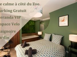 ECRIN romantique,7studios,3km du zoo!, apartma v mestu Seigy