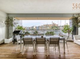 Elegant, spacious LUX home with Mesmerising Views by 360 Estates, appartement à Taʼ Xbiex