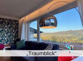 Ferienwohnung Traumblick, hôtel acceptant les animaux domestiques à Sigmarszell