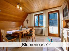 Ferienwohnung Blumenoase - gemütliche Ferienwohnung zwischen Allgäu und Bodensee, hotel in Sigmarszell