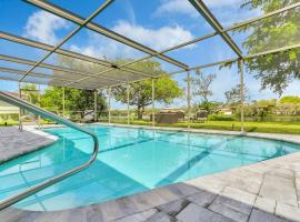 WatersEdge -handicap friendly, screened private pool, hotel pet friendly a Weston