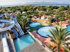 Mobil-home 5 personnes dans camping Mar Estang 4 étoiles avec accès à la plage, hotel a Canet-en-Roussillon