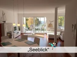 Ferienwohnung Seeblick - exklusive Wohnung in erster Reihe mit Balkon und Seeblick