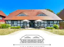 ~ Apartments zum Schloss ~ Traumhafte Ferienwohnungen auf Usedom, apartment in Mellenthin