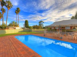 West View Caravanpark, hotell i Dubbo